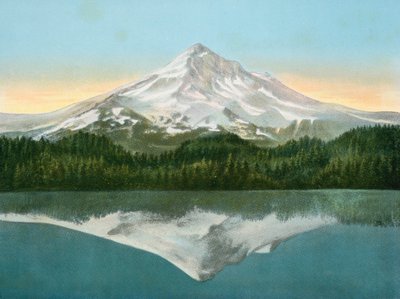 Mount Hood z Lost Lake (foto) od American Photographer (after)