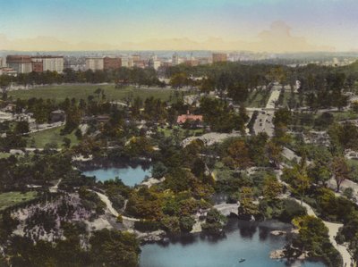 New York: Central Park, od 59. ulice směrem k Central Park West (foto) od American Photographer (after)