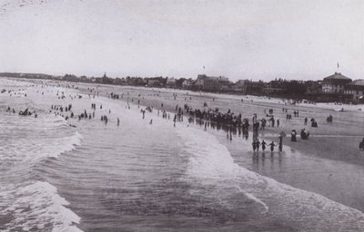Old Orchard Beach, Maine: Old Orchard Beach (čb fotografie) od American Photographer (after)