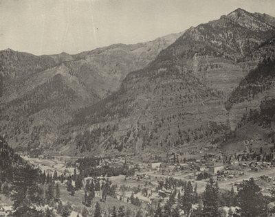 Ouray, Colorado (černobílá fotografie) od American Photographer (after)