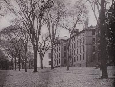 Providence, Rhode Island: The Campus, Brown University (černobílá fotografie) od American Photographer (after)