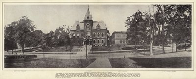 Springfield, Massachusetts: The City Library Group of Buildings (č/b fotografie) od American Photographer (after)