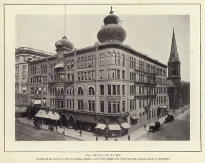 Springfield, Massachusetts: The Fuller Building (černobílá fotografie) od American Photographer (after)