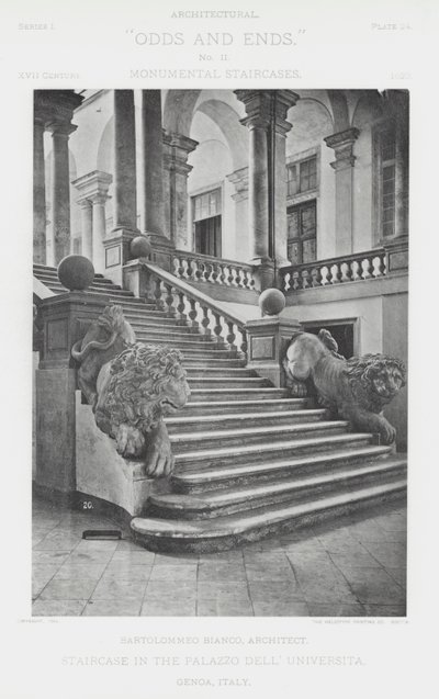 Schodiště v Palazzo Dell