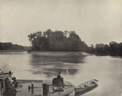 Řeka Roanoke v Severní Karolíně (černobílá fotografie) od American Photographer (after)