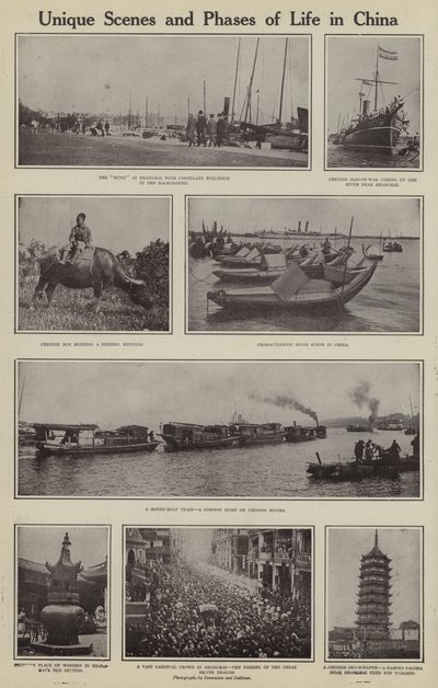 Jedinečné scény a fáze života v Číně (čb fotografie) od American Photographer (after)