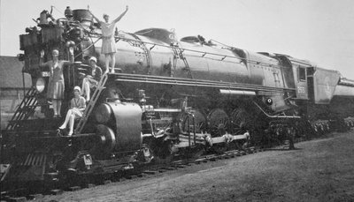 Lokomotiva 4-8-4 třídy S-1 postavená Baldwinem pro vlak 