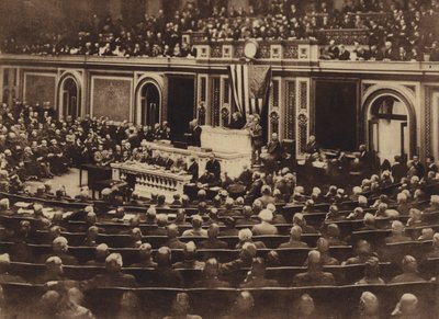 Amerika v první světové válce: 2. dubna v půl deváté večer od American Photographer