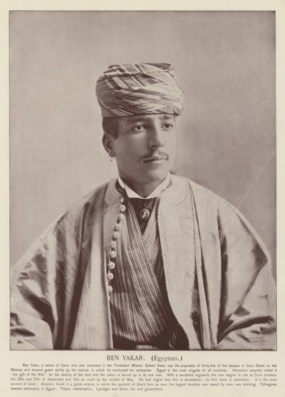 Ben Yakar, Egypťan od American Photographer