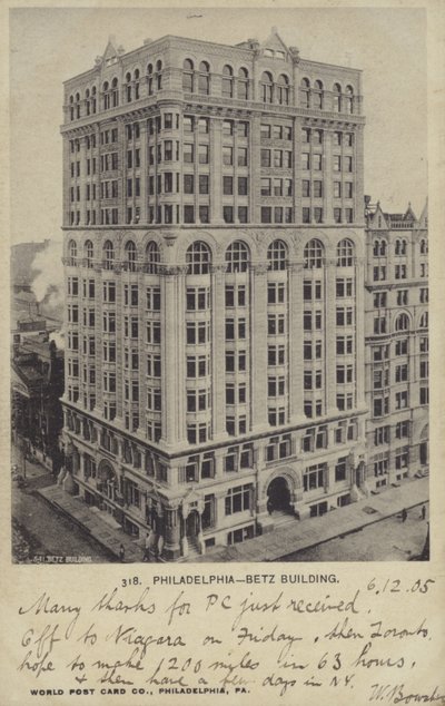 Betz Building, Philadelphia, Pennsylvania od American Photographer