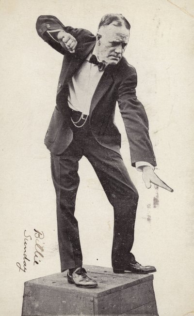 Billy Sunday (čb fotografie) od American Photographer