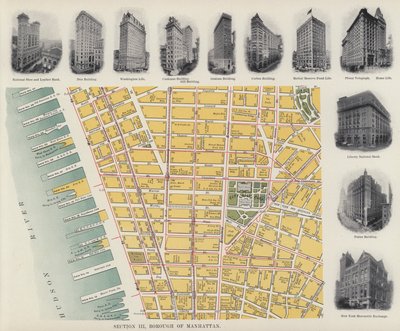 Čtvrť Manhattan (černobílá fotografie) od American Photographer