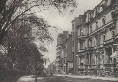 Boston: Beacon Street (čb fotografie) od American Photographer