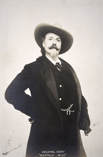 Pohlednice Buffalo Bill (1846-1917). od American Photographer