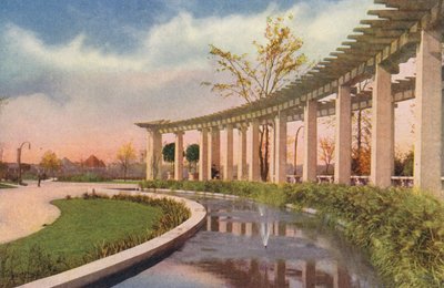 Chicago: Pergola v Douglasově parku (barevné foto) od American Photographer