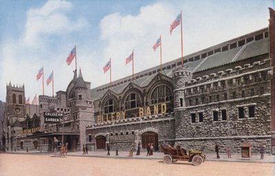 Chicago: (barevné foto): The Coliseum, Wabash Avenue, poblíž 16. ulice (barevné foto) od American Photographer