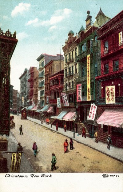 China Town, New York, USA (čb fotografie) od American Photographer