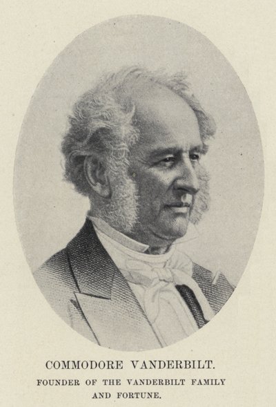 Commodore Vanderbilt (černobílá fotografie) od American Photographer