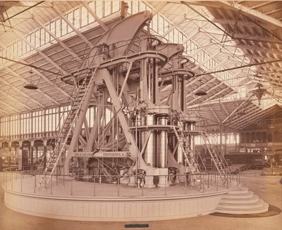 Corliss Engine, Centennial International Exhibition, Philadelphia, 1876 (tisk alba) od American Photographer
