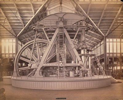 Corliss Engine, Centennial International Exhibition, Philadelphia, 1876 (tisk alba) od American Photographer