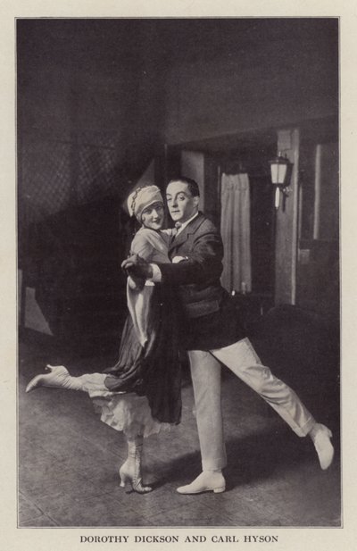 Dorothy Dicksonová a Carl Hyson (čb fotografie) od American Photographer