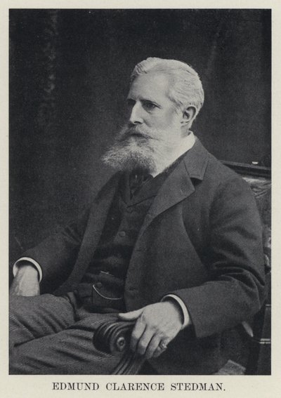 Edmund Clarence Stedman (černobílá fotografie) od American Photographer