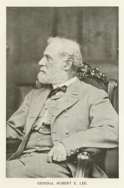 Generál Robert E Lee (černobílá fotografie) od American Photographer