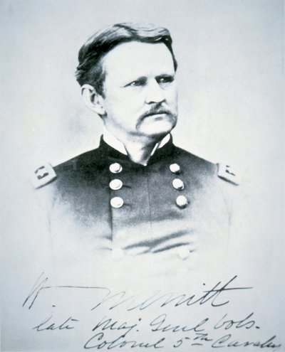 Generál Wesley Merritt (1834-1910) (černobílá fotografie) od American Photographer