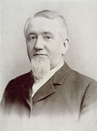 George M. Pullman (1831-97) (černobílá fotografie) od American Photographer