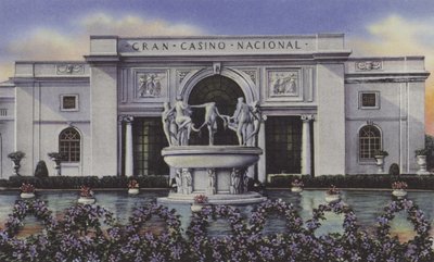Gran Casino Nacional, Národní kasino v Marianao (barevná fotografie) od American Photographer