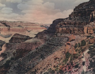 Velký kaňon v Arizoně: Na stezce poustevníka (kolorovaná fotografie) od American Photographer