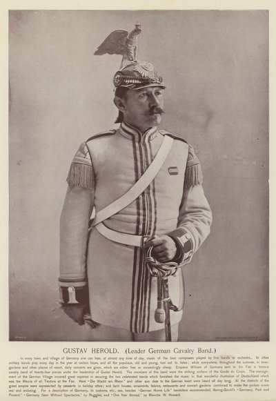 Gustav Herold, vedoucí německé kavalerie od American Photographer