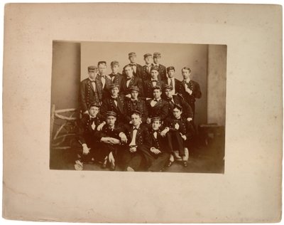 Hagers Class of 61 19 v počtu, cca 1870 (sépiová fotografie) od American Photographer