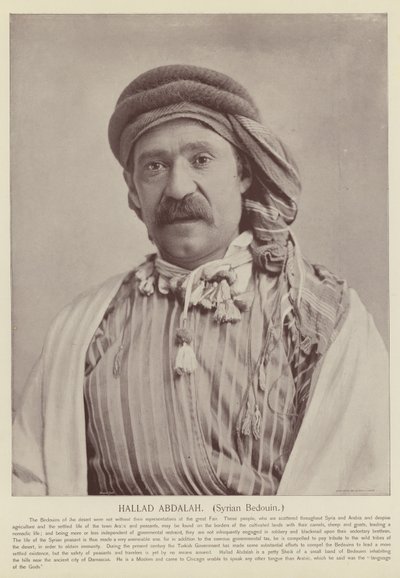 Haaland Abdallah, syrský beduín od American Photographer