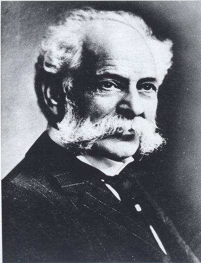 Henry J. Heinz, zakladatel společnosti zpracovaných potravin, kolem roku 1900 (černobílá fotografie) od American Photographer