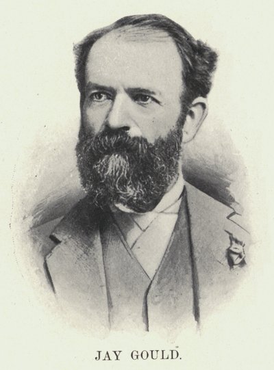 Jay Gould (černobílá fotografie) od American Photographer