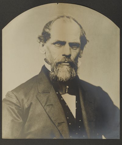 John Augustus Roebling, kolem 1866-7 (želatinový stříbrný tisk) od American Photographer