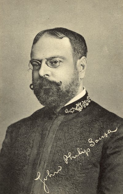 John Philip Sousa (čb fotografie) od American Photographer