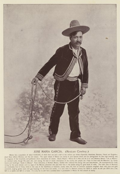 Jose Maria Garcia, mexický kovboj od American Photographer