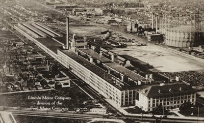 Lincoln Motor Company divize Ford Motor Company, Detroit, Michigan od American Photographer