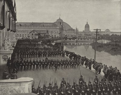 Vojenská přehlídka v Den zasvěcení od American Photographer