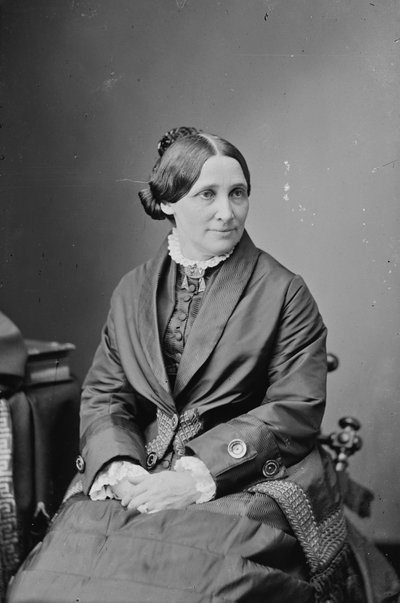 Paní Rutherford B. Hayes, 1870-80 od American Photographer
