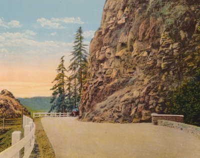Poblíž vodopádů Little Jack Falls, Lower Columbia River Highway (barevné foto) od American Photographer