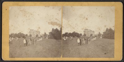 North Front and Lawn, Oneida Community, New York State, c.1870 od American Photographer