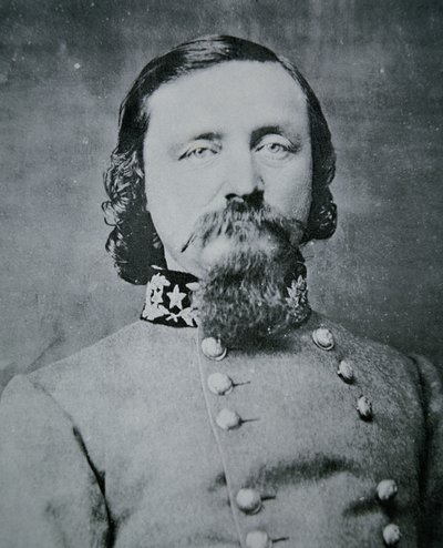 Portrét generála George Picketta (černobílá fotografie) od American Photographer