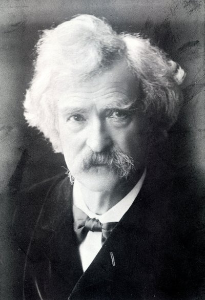 Portrét Marka Twaina (1835-1910). od American Photographer