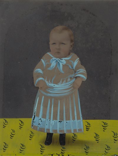 Portrét chlapce, 80. léta 19. století (fotografie) od American Photographer