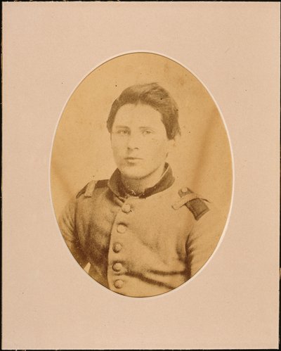 Portrét neznámého vojáka (sépiová fotografie) od American Photographer