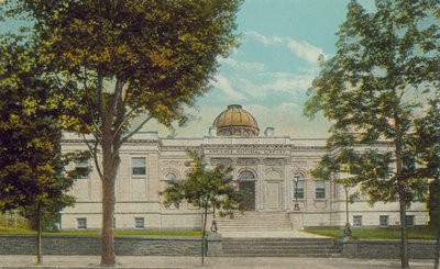 Poughkeepsie: Adriance Memorial Library (barevné foto) od American Photographer