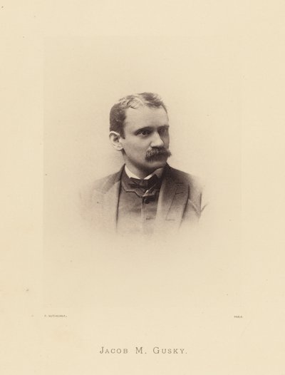 Významní Pensylvánci: Jacob M Gusky (čb fotografie) od American Photographer